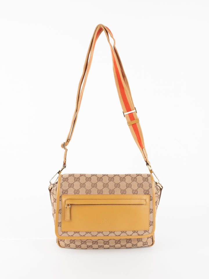 Monogram Mayfair Orange crossbody