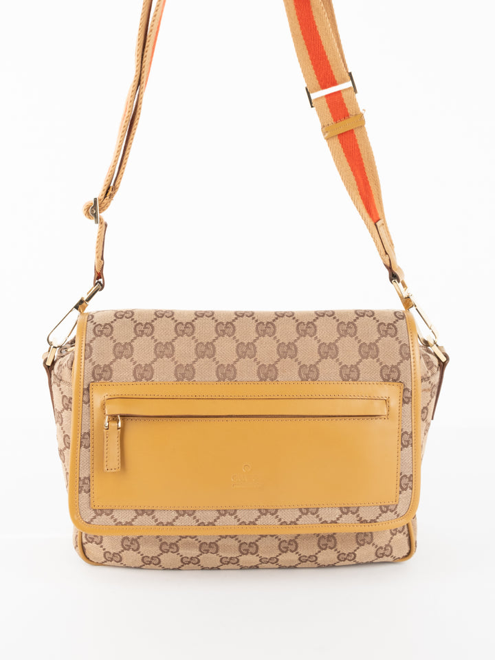 Monogram Mayfair Orange crossbody