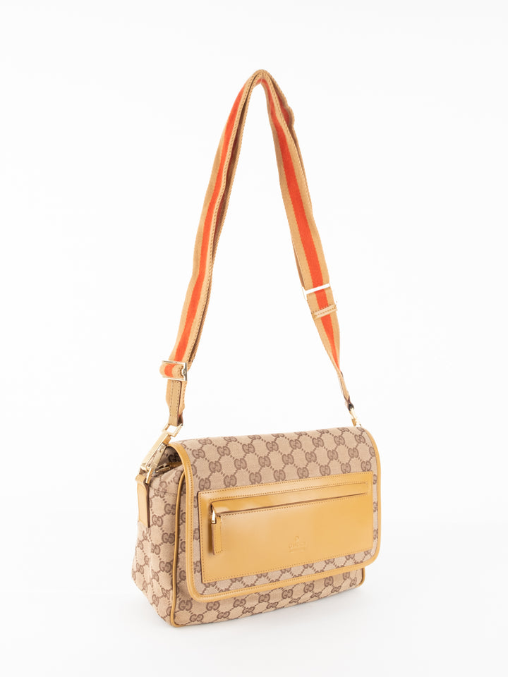 Monogram Mayfair Orange crossbody