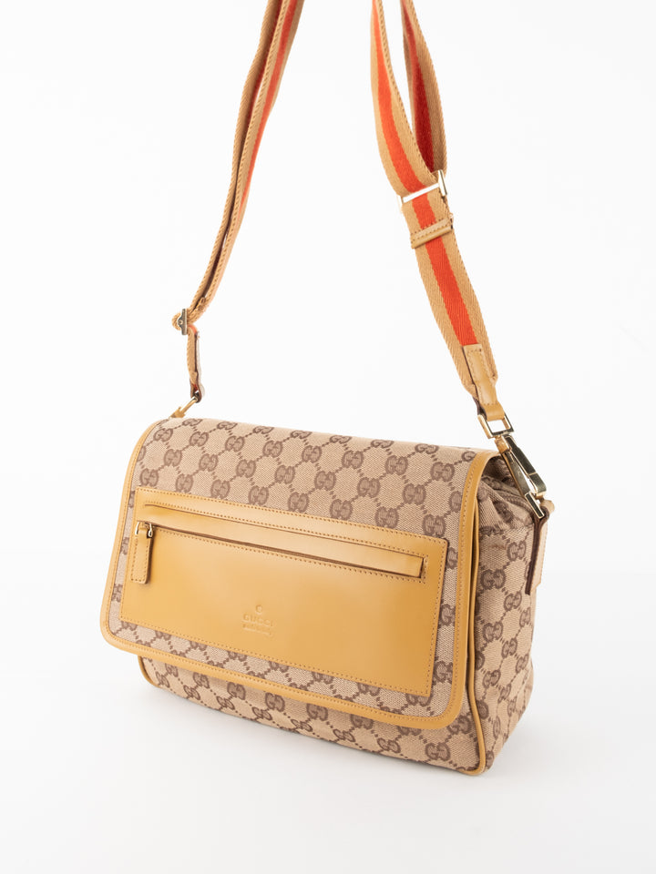 Monogram Mayfair Orange crossbody