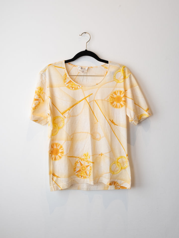 Yellow Patternt T-Shirt