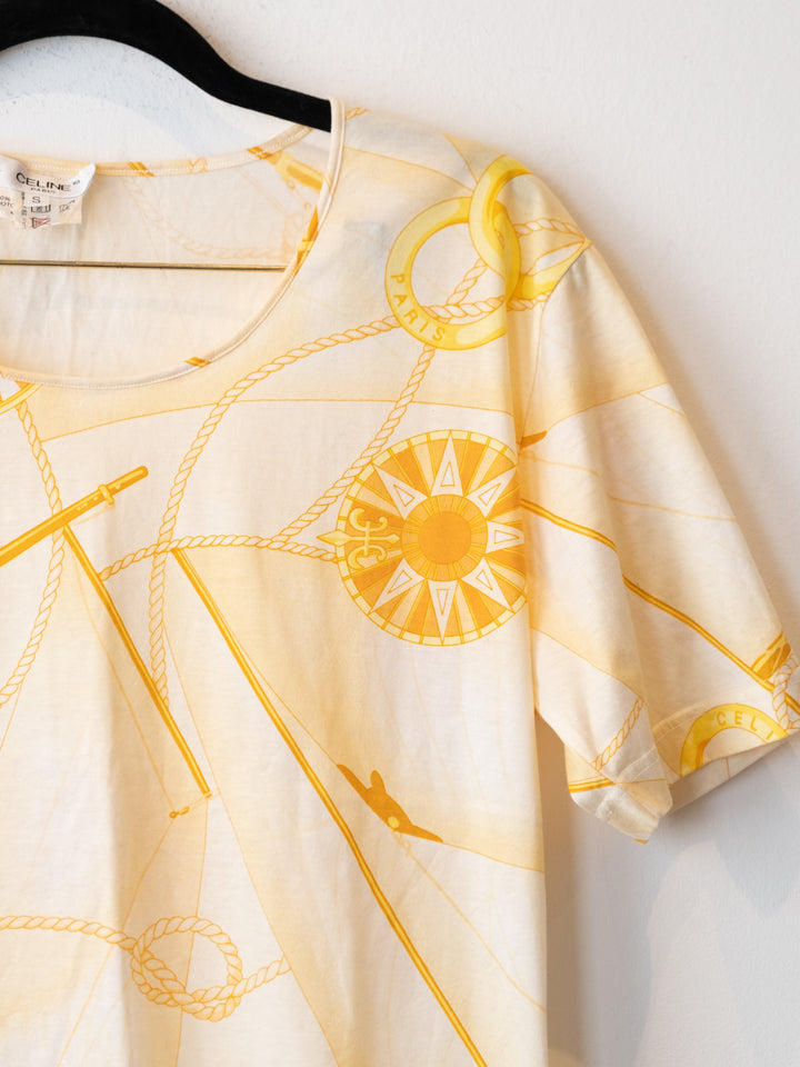 Yellow Patternt T-Shirt