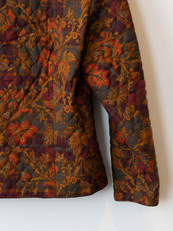 Autumn Flowered Suit