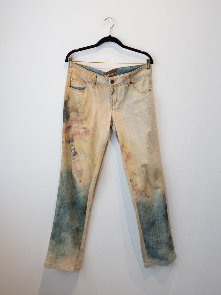 john galliano Pants