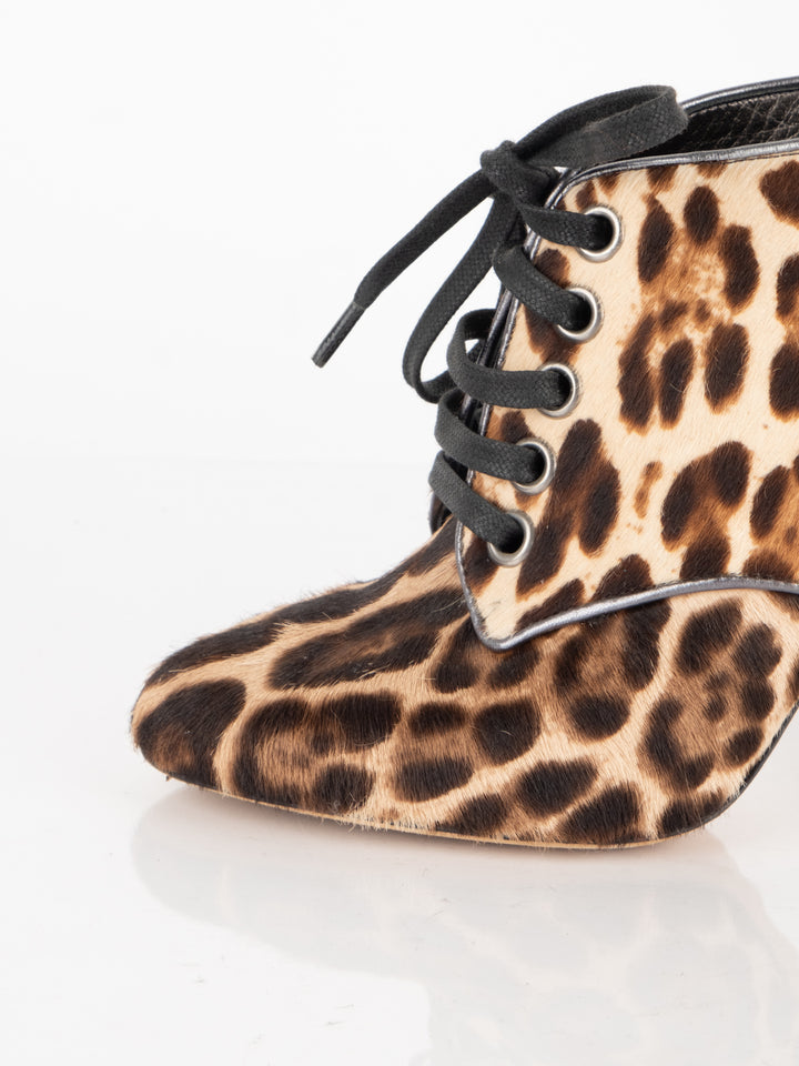 Leopard Crop Boots