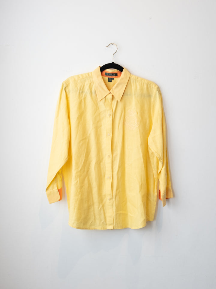 Yellow Buttoned Shirt