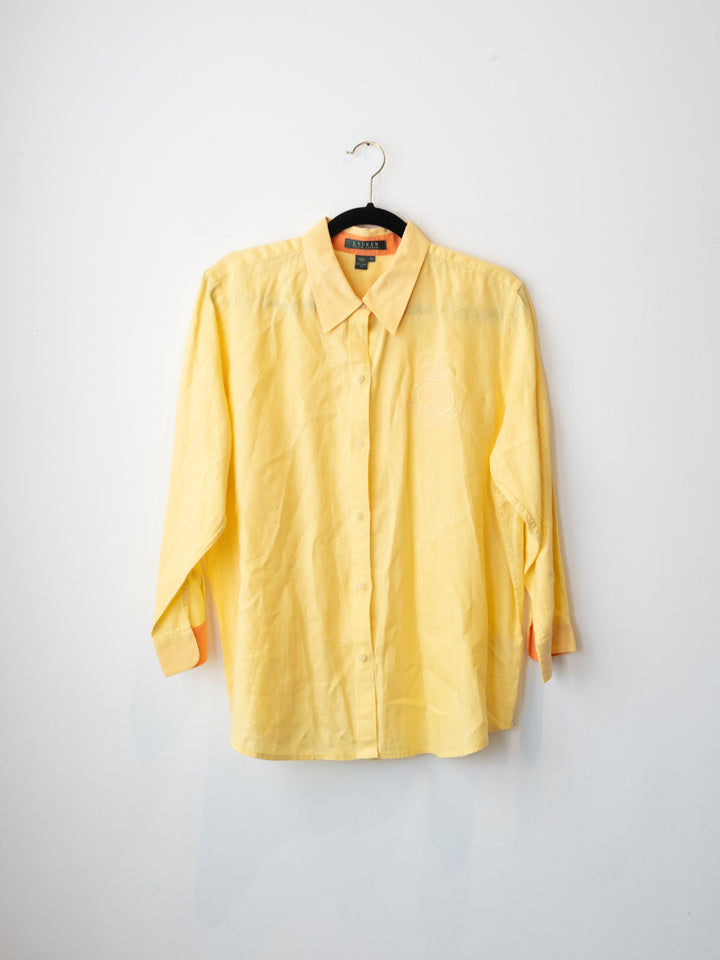 Yellow Buttoned Shirt