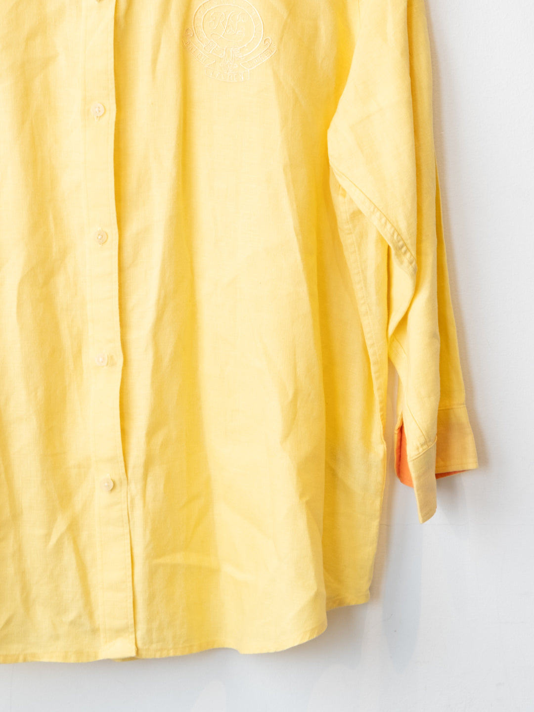 Yellow Buttoned Shirt