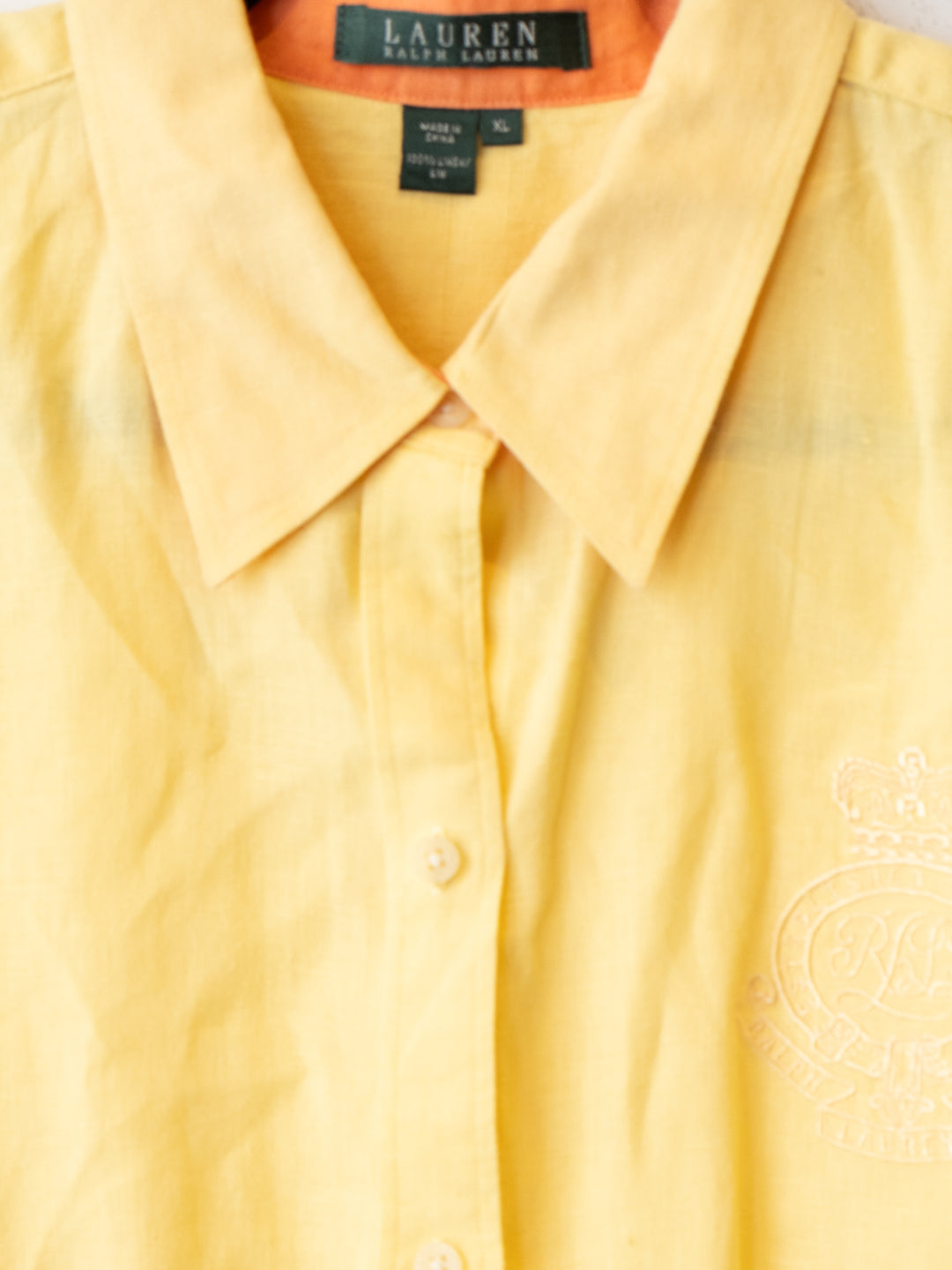 Yellow Buttoned Shirt