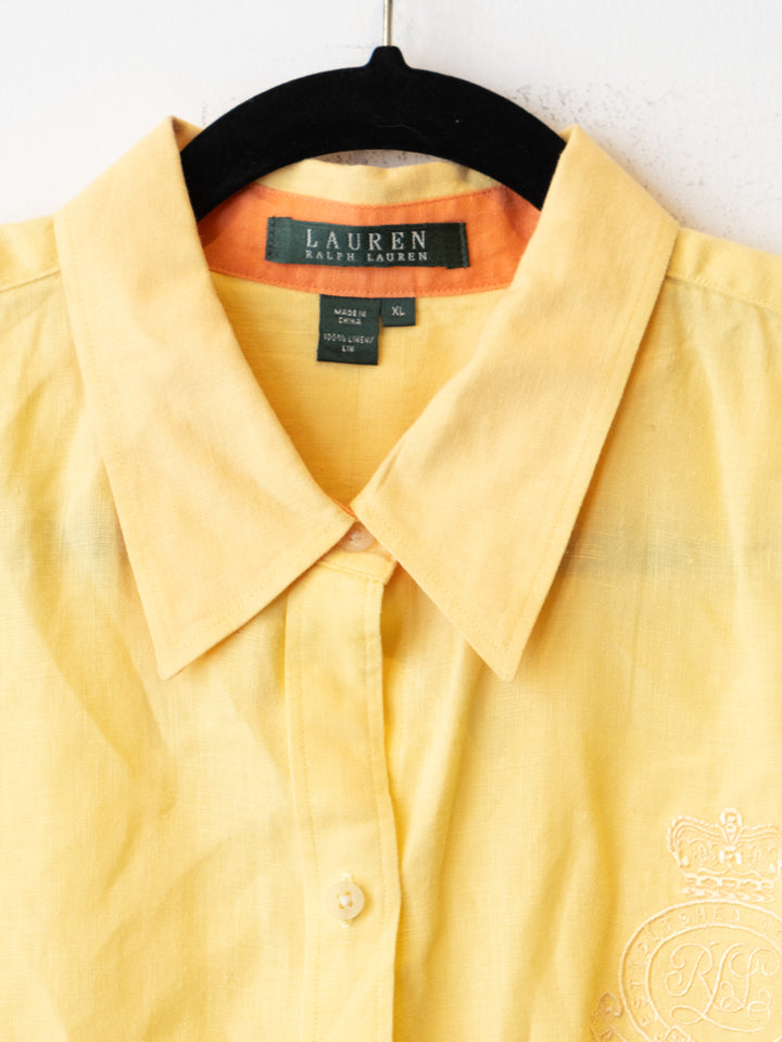 Yellow Buttoned Shirt