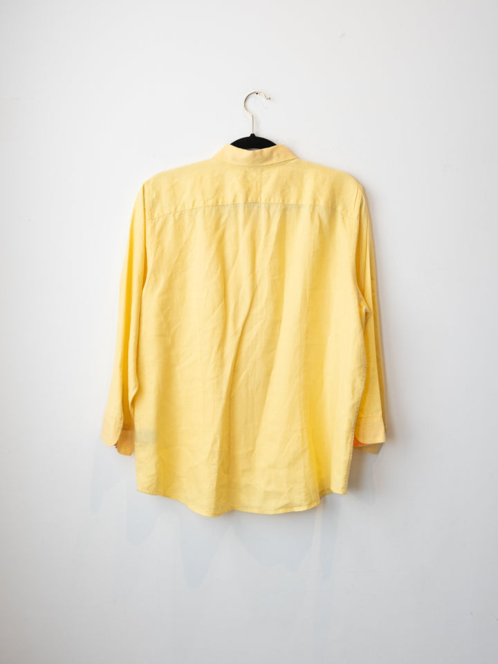 Yellow Buttoned Shirt