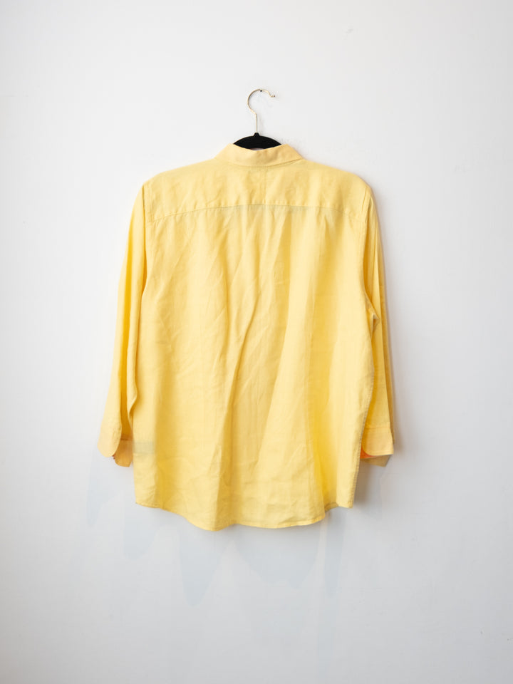 Yellow Buttoned Shirt