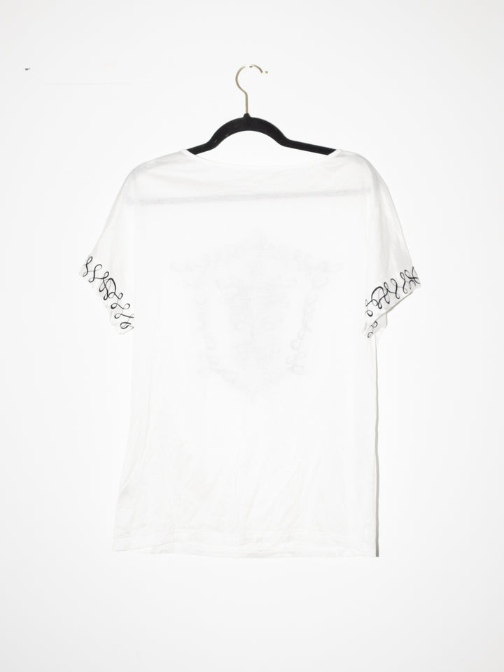 Dior - Black Heart Logo T-Shirt