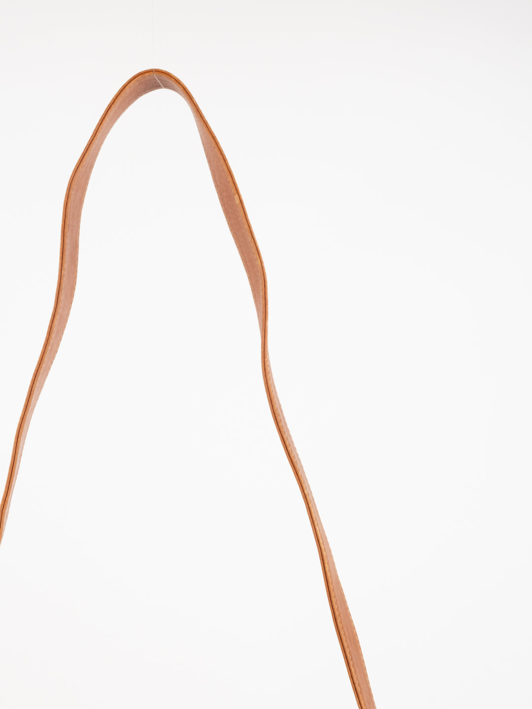 Camel Leather Shoulder Bag