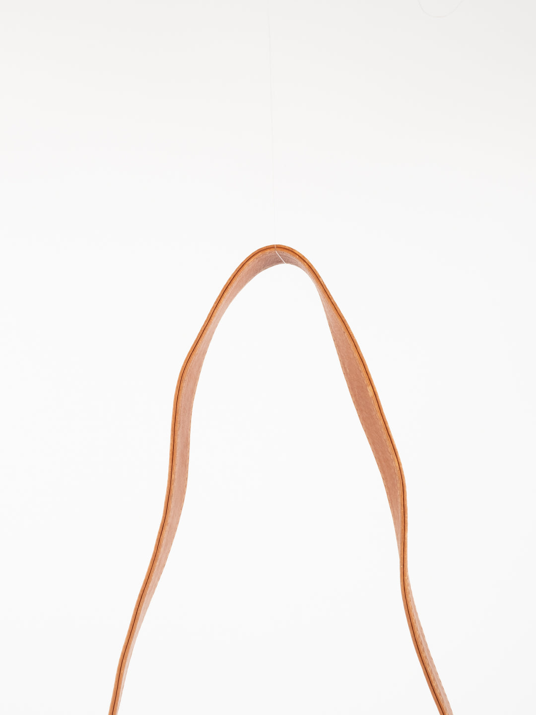 Camel Leather Shoulder Bag