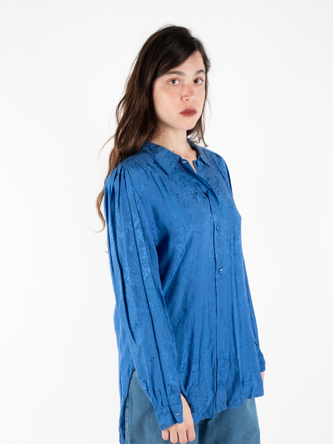 Blue Buttoned Shirt