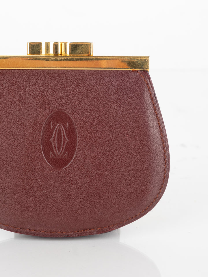 Burgundy Coin Wallet