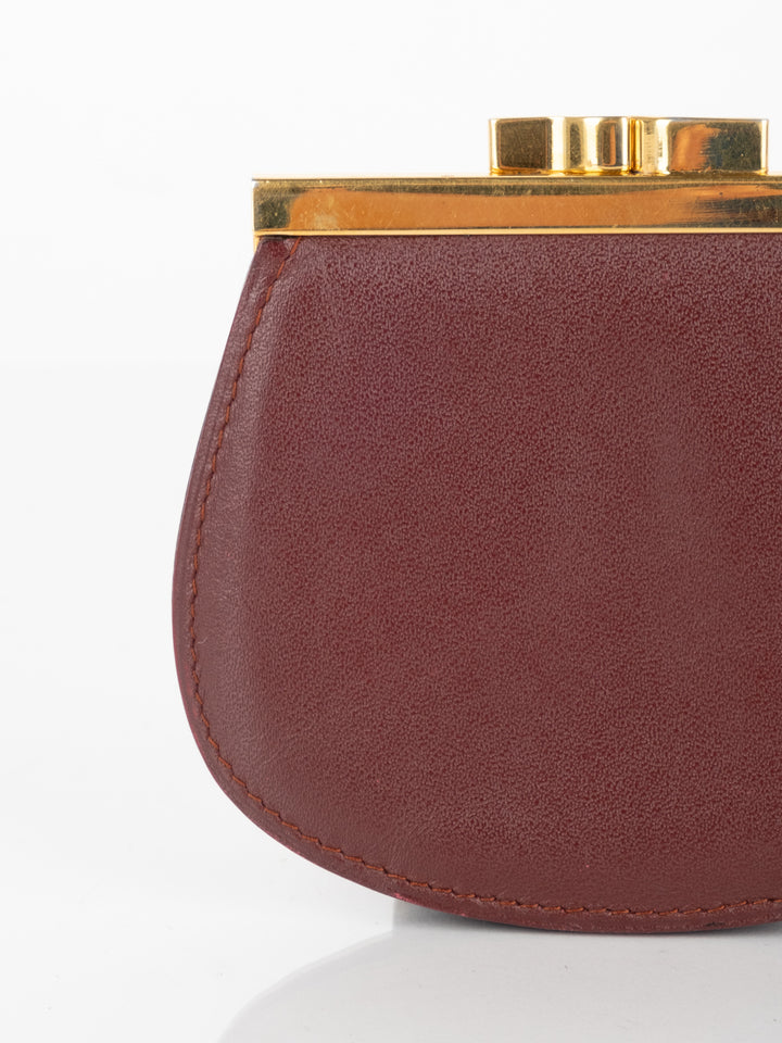 Burgundy Coin Wallet