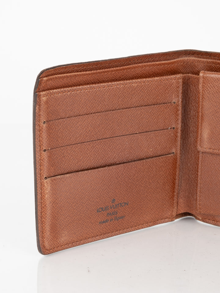 Monogram Bi-Fold Wallet