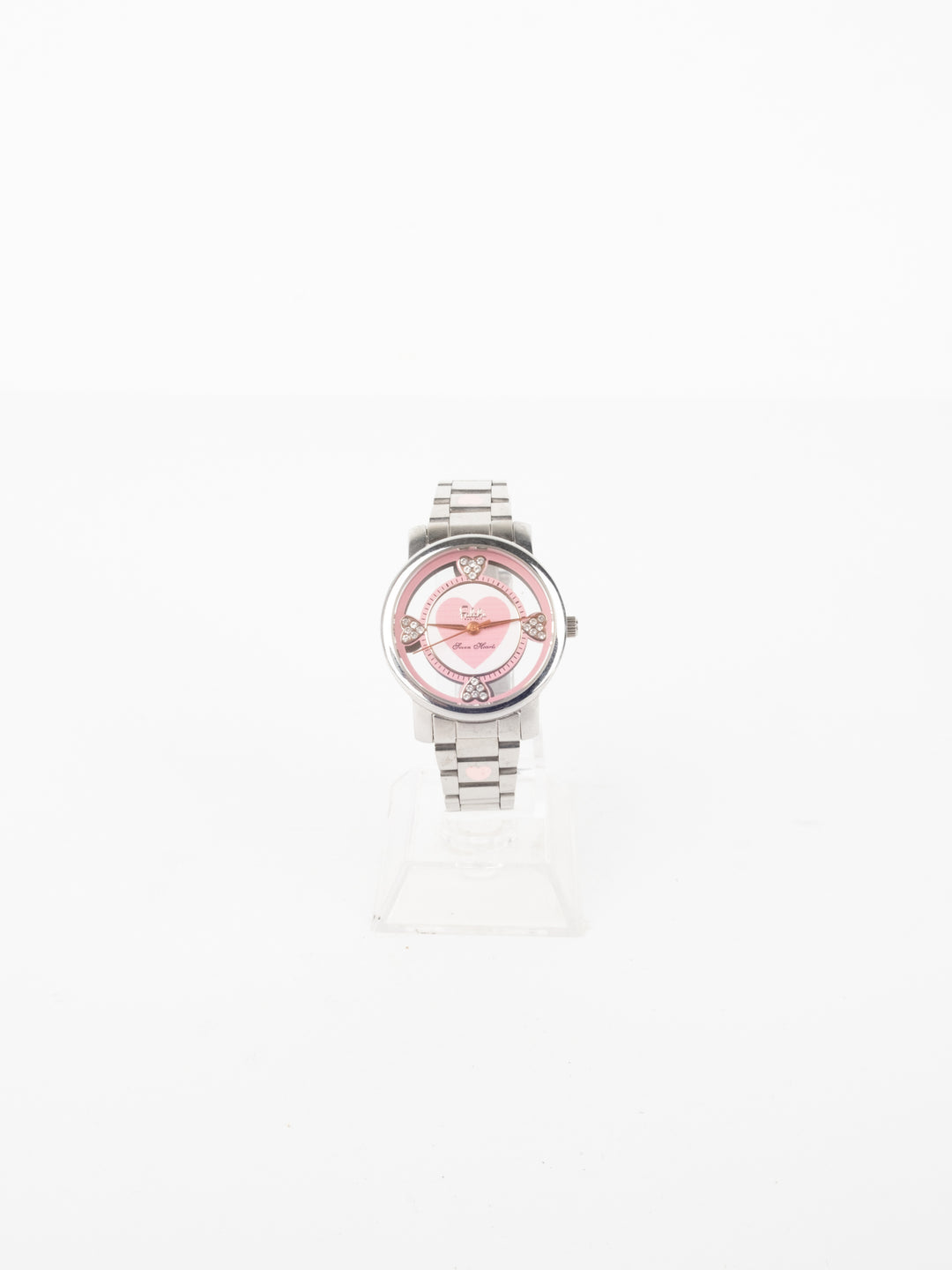 Vintage -  Seen Hearts Silver Watch