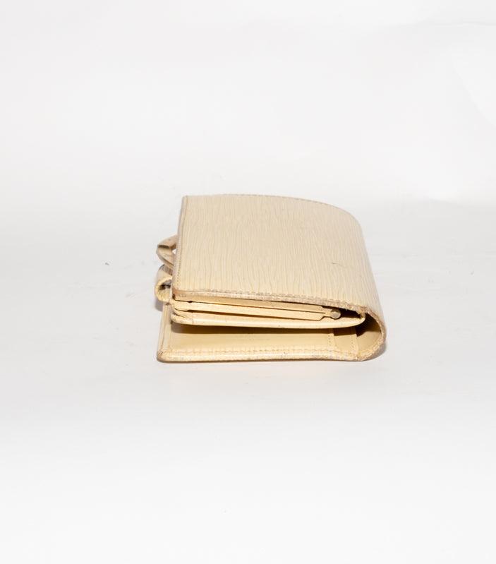 Yellow Leather Wallet - Volver