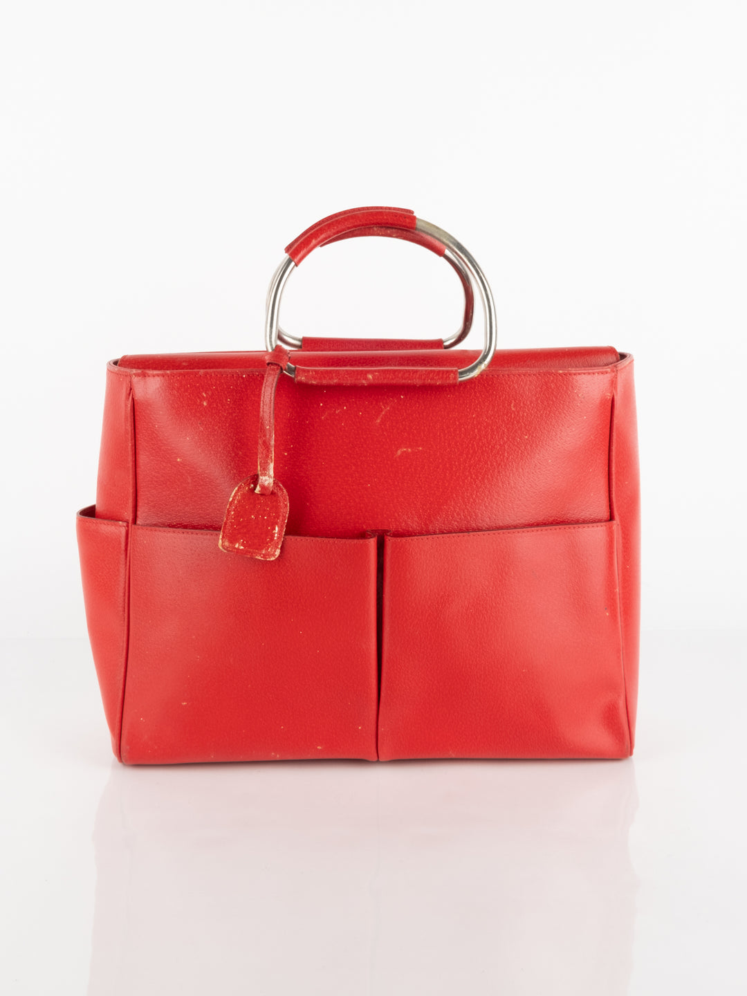 Red Office Tote Bag