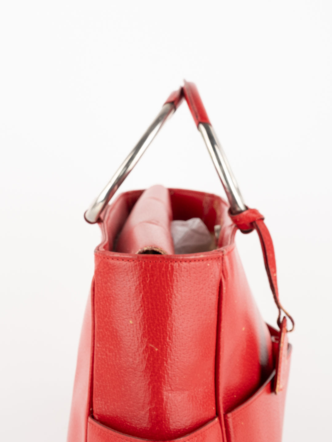 Red Office Tote Bag