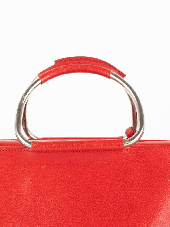 Red Office Tote Bag