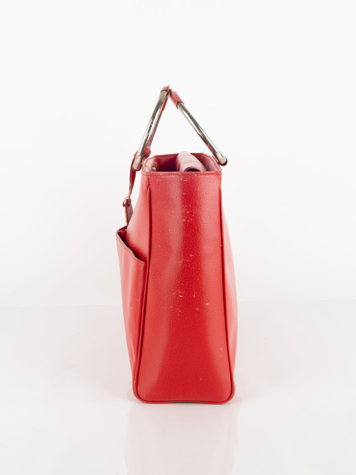 Red Office Tote Bag