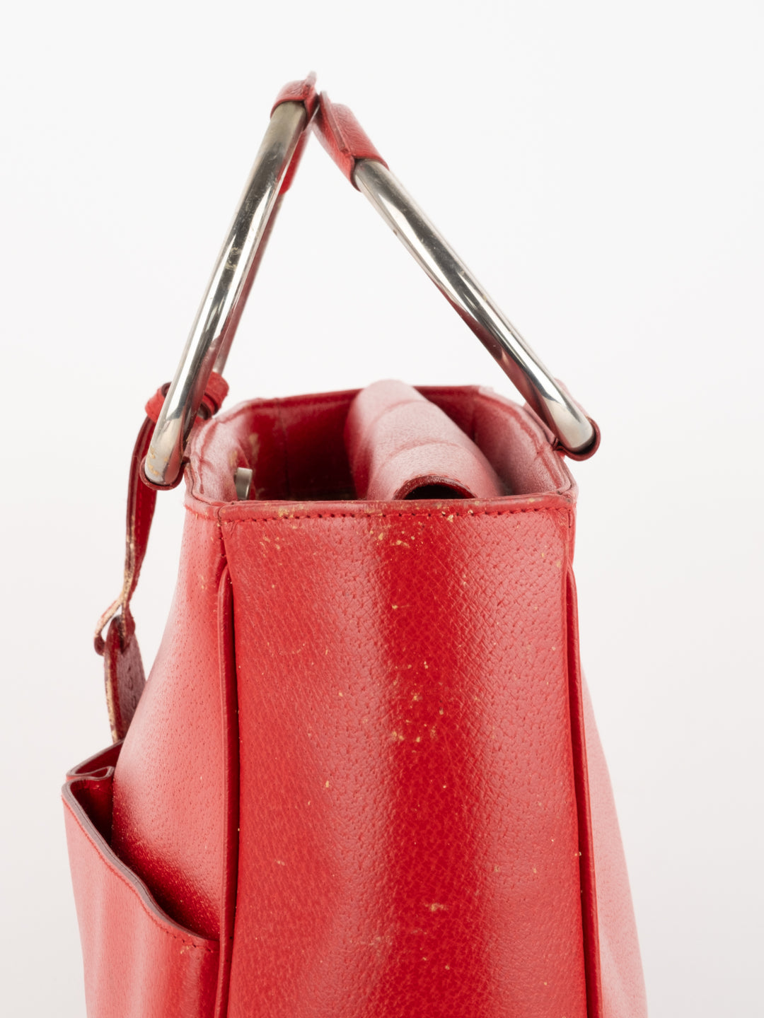 Red Office Tote Bag