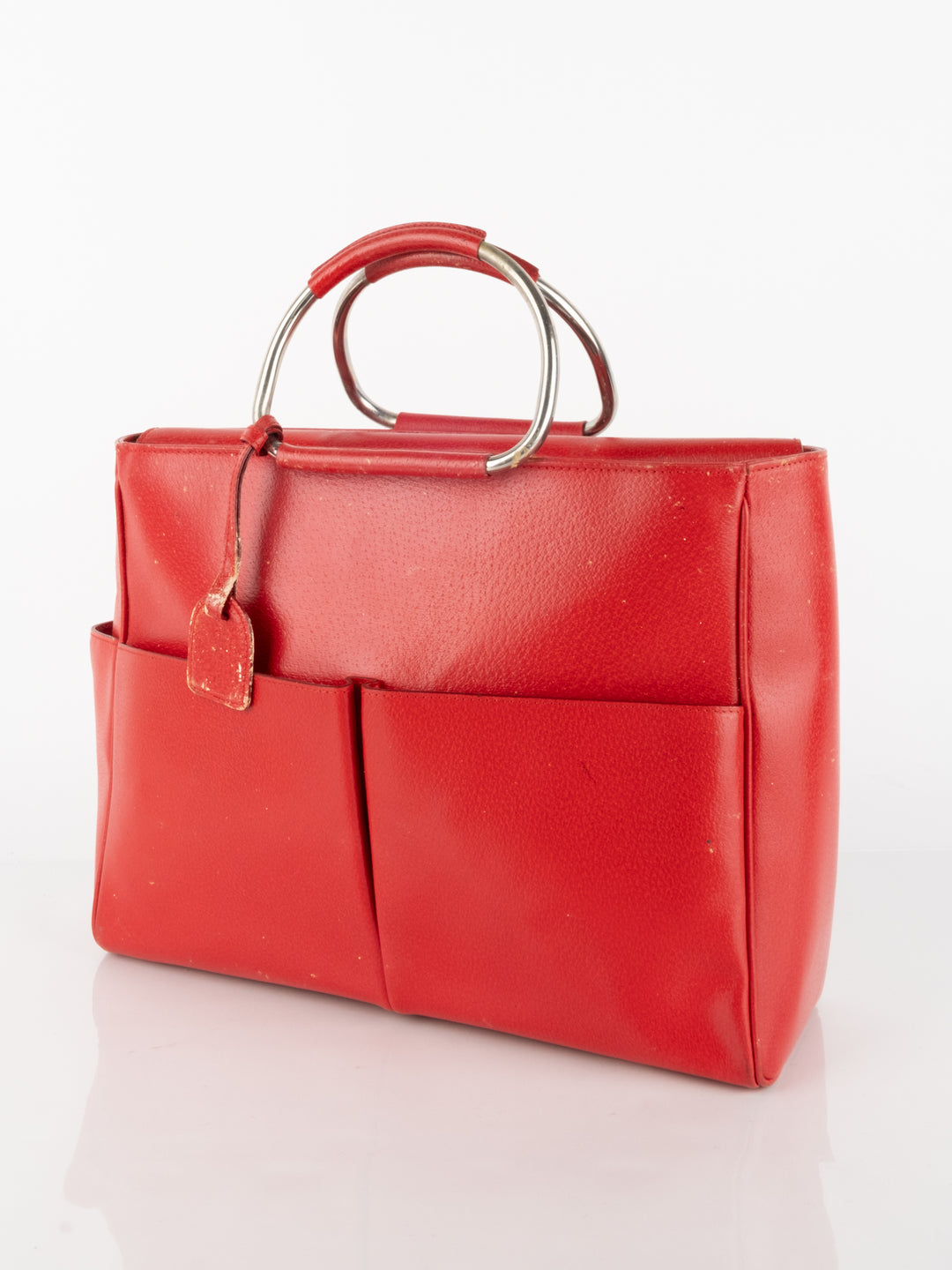 Red Office Tote Bag