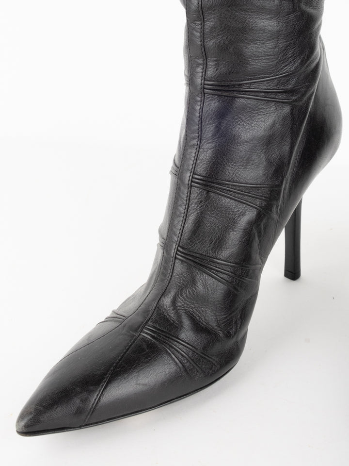 Carbon Heels Boots