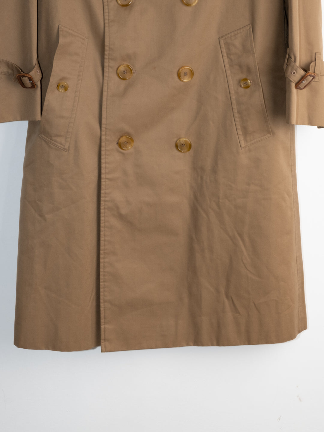 Long Dark Beige Trench Coat