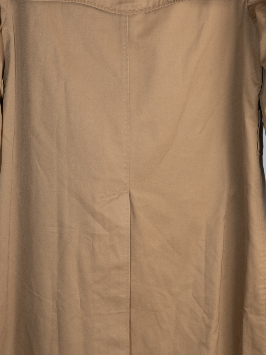 Long Dark Beige Trench Coat