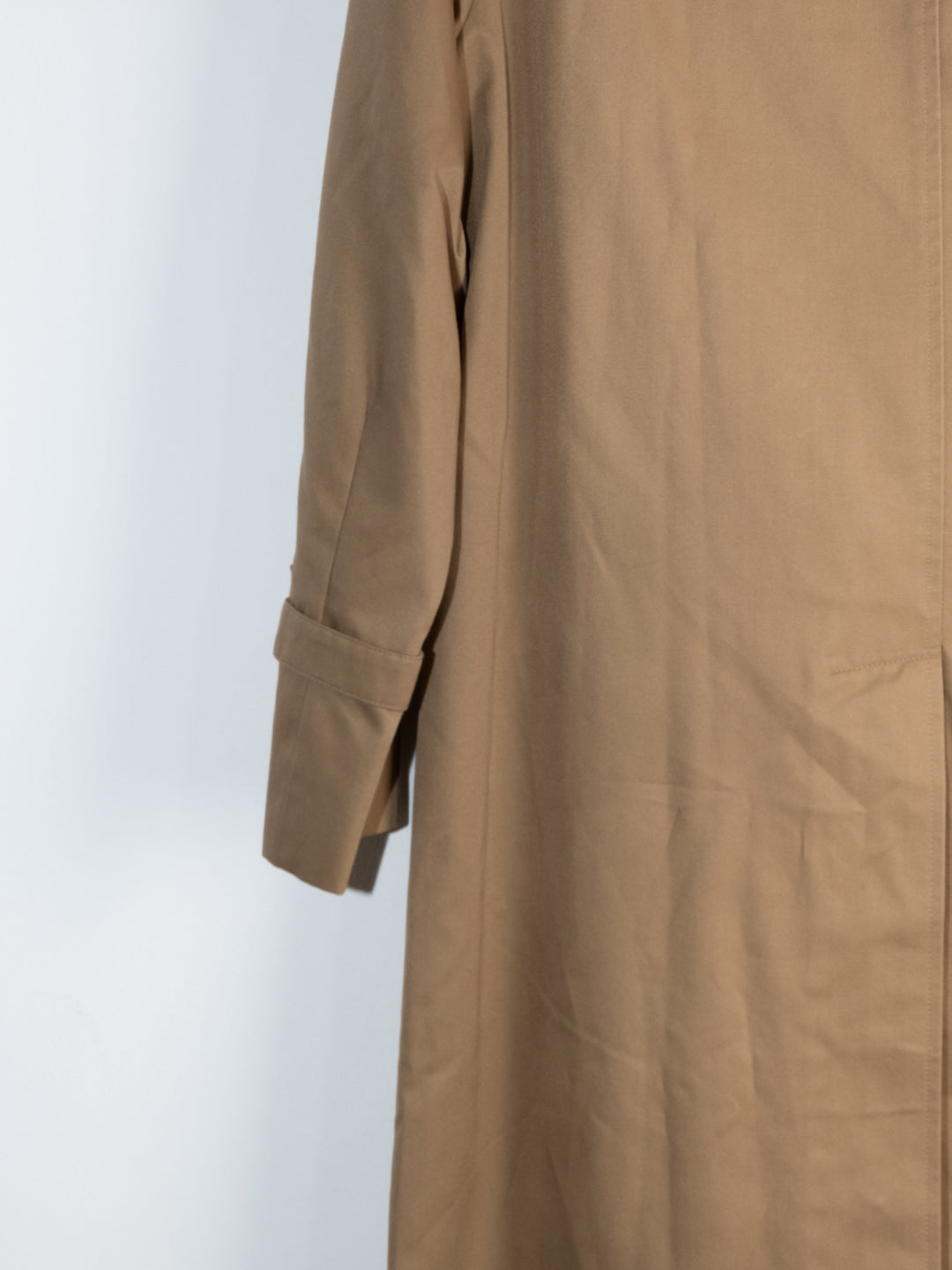 Long Dark Beige Trench Coat