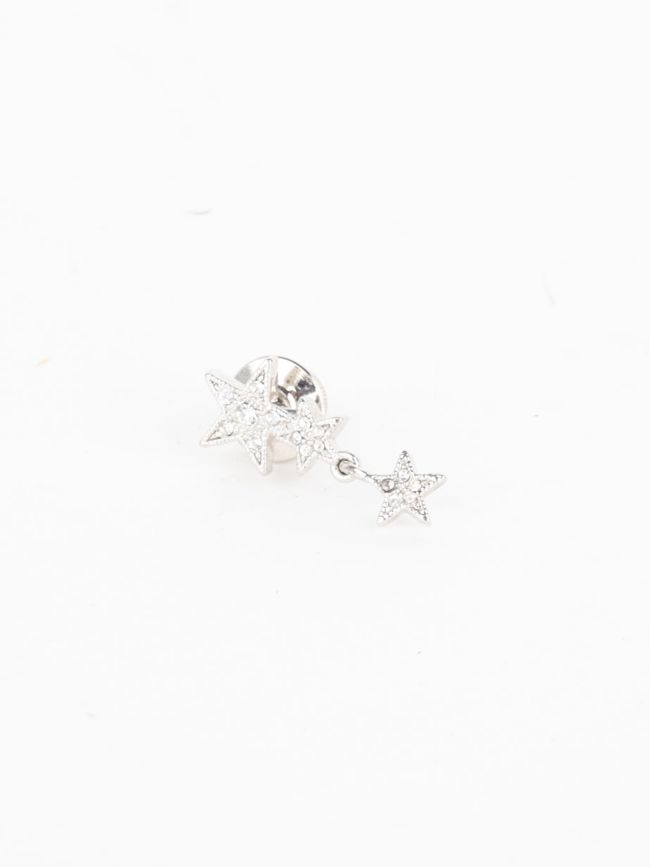 Silver Star Stud Earring