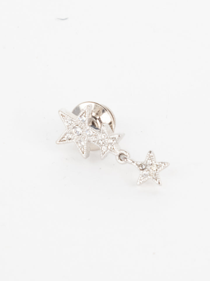 Silver Star Stud Earring