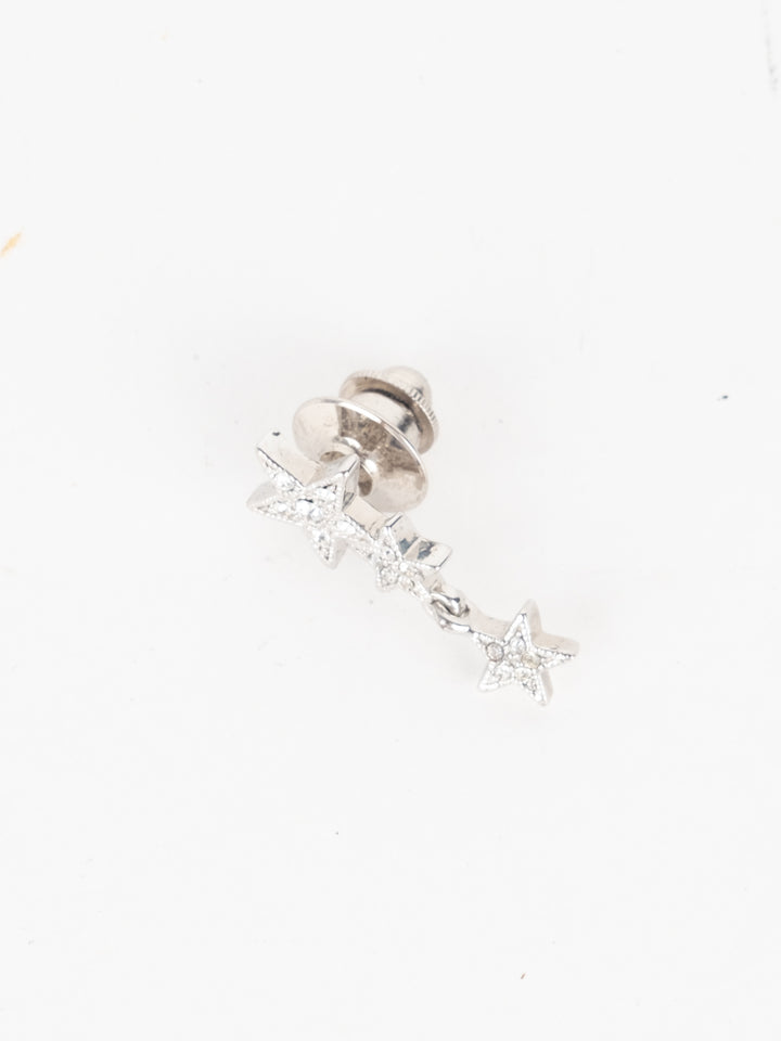 Silver Star Stud Earring