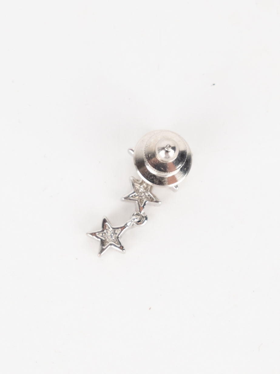 Silver Star Stud Earring