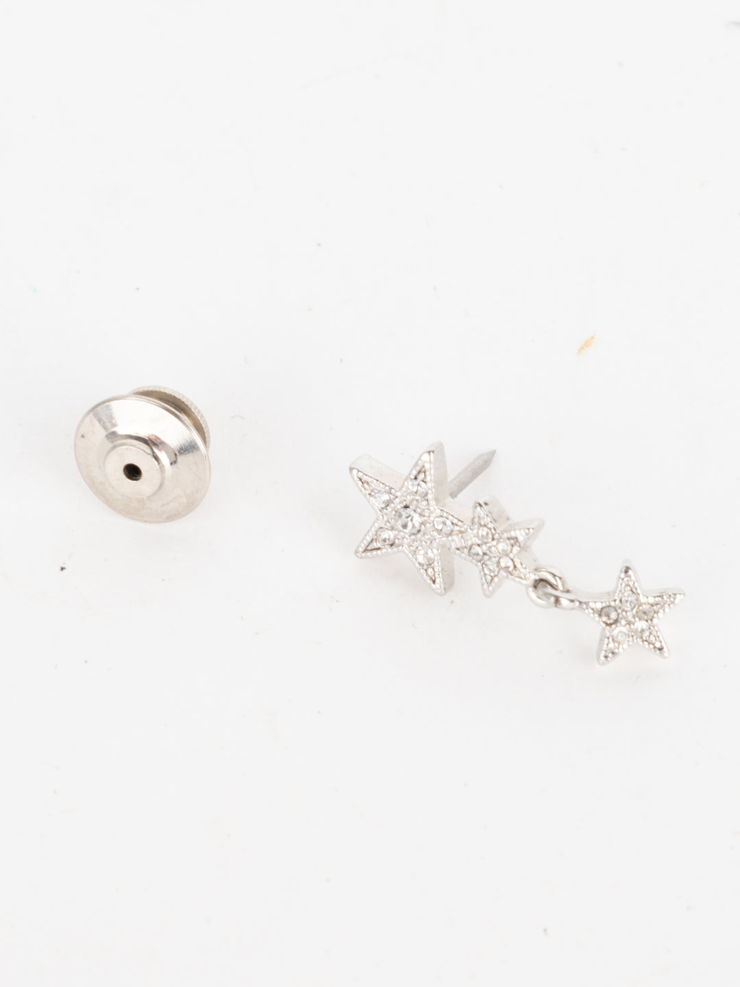 Silver Star Stud Earring