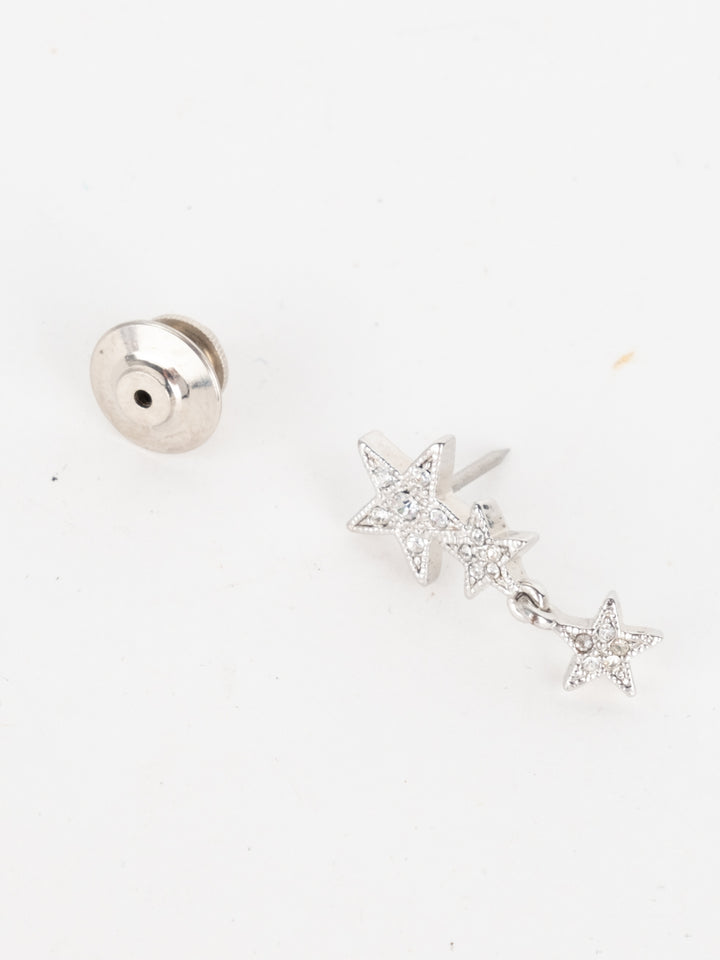 Silver Star Stud Earring