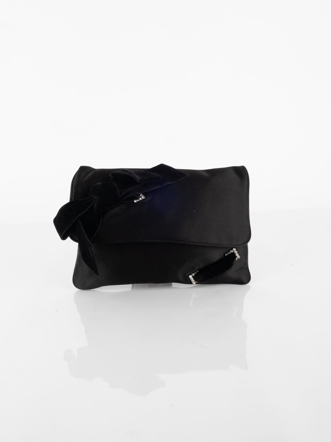 Armani - Velvet Black Clutch