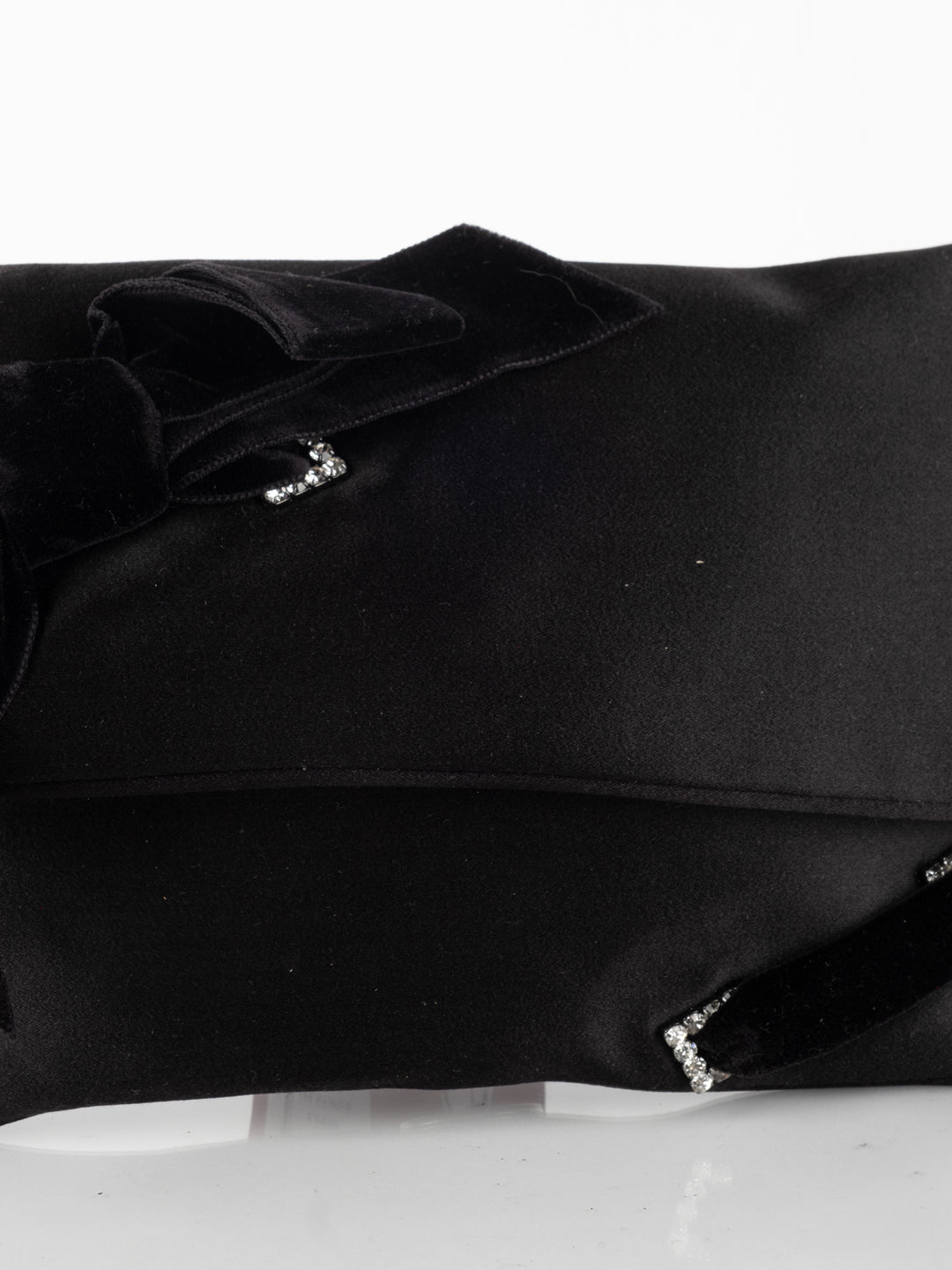 Armani - Velvet Black Clutch