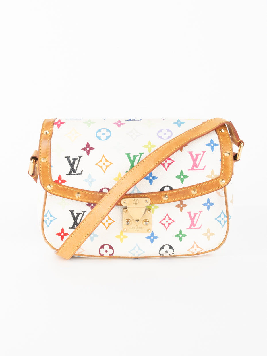 RARE<BR>Sologne Monogram Multicolor Bag