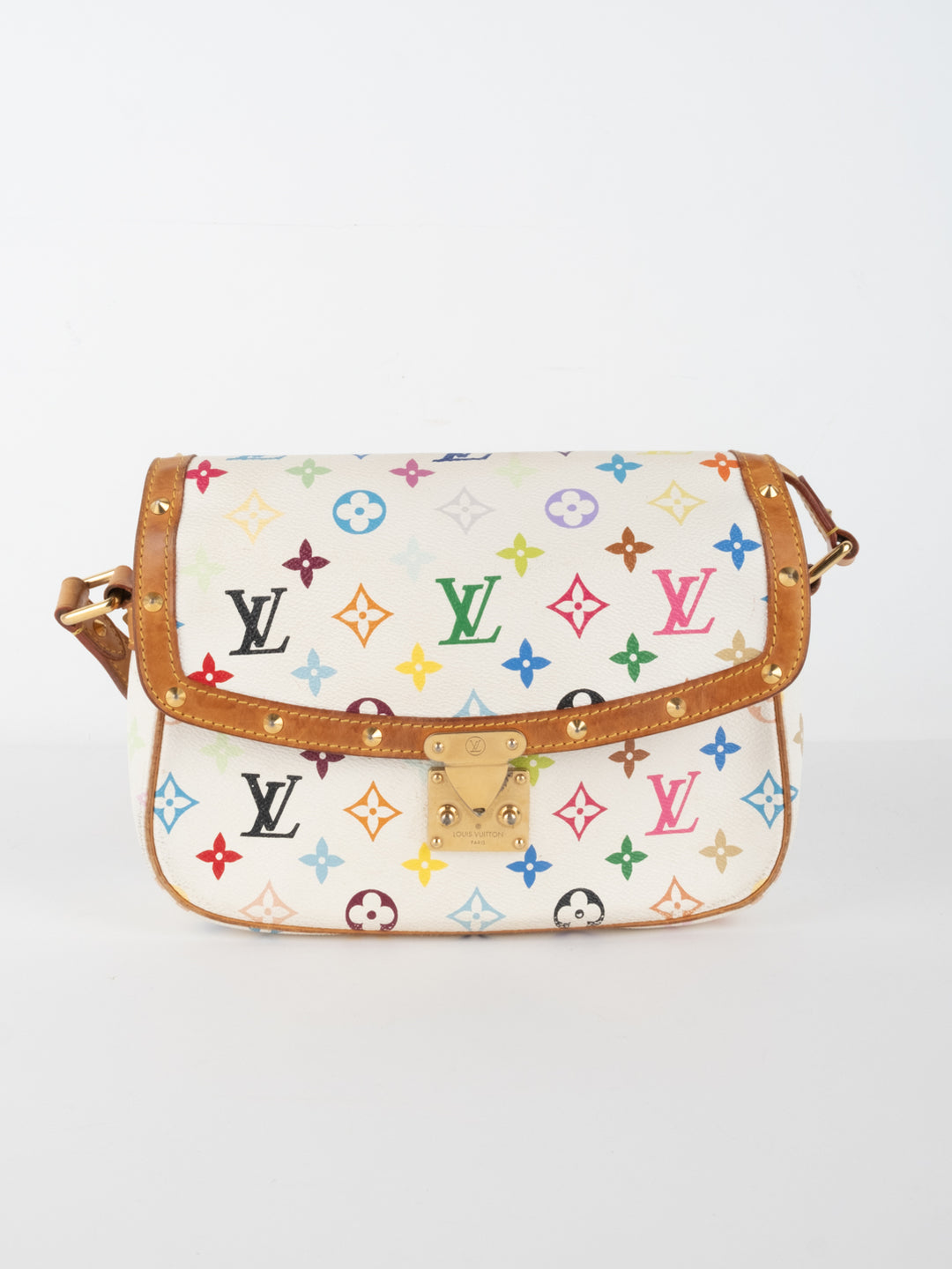 RARE<BR>Sologne Monogram Multicolor Bag