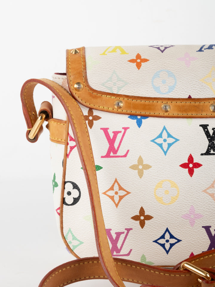 RARE<BR>Sologne Monogram Multicolor Bag