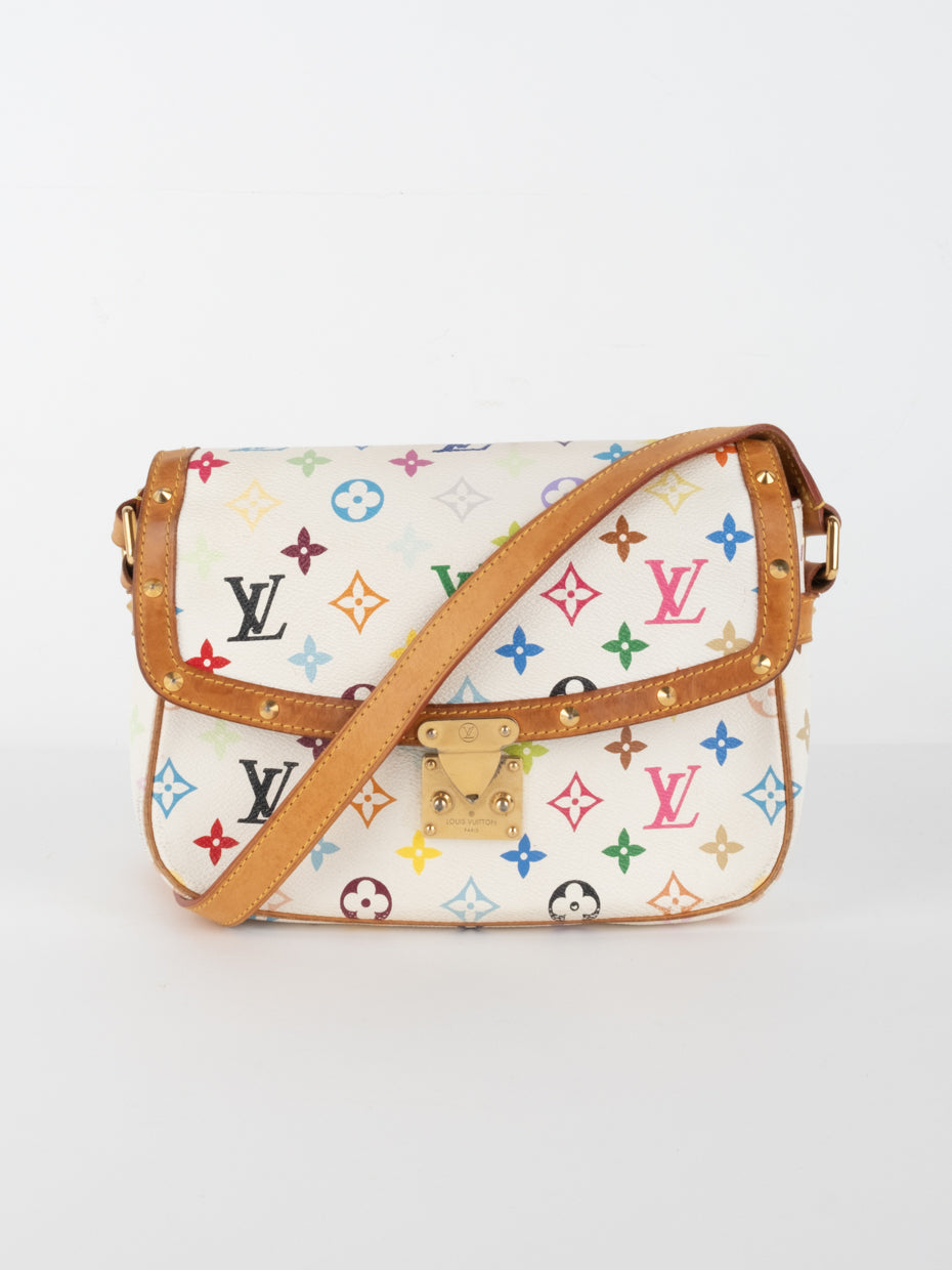 RARE<BR>Sologne Monogram Multicolor Bag