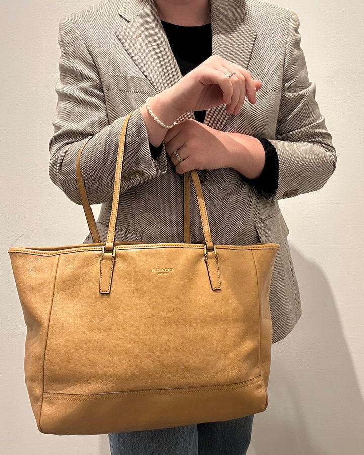 Beige Shoulder Bag