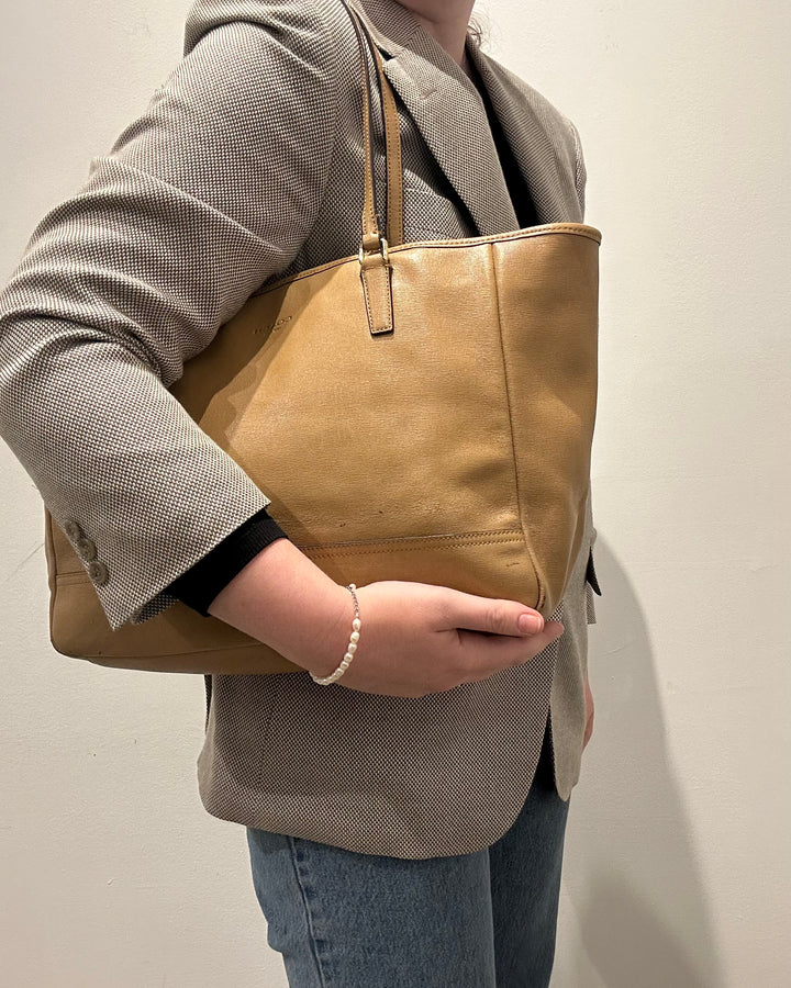 Beige Shoulder Bag