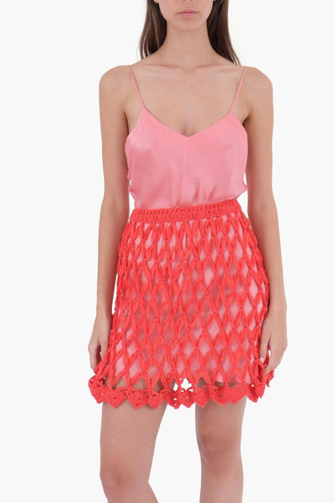 Mini crochet skirt - Volver